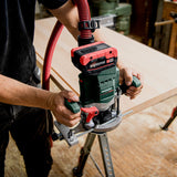 Défonceuse pince METABO 6/8/12mm OFV 18 LTX BL 12 - Pick+Mix (vendu sans batterie) + metaBOX