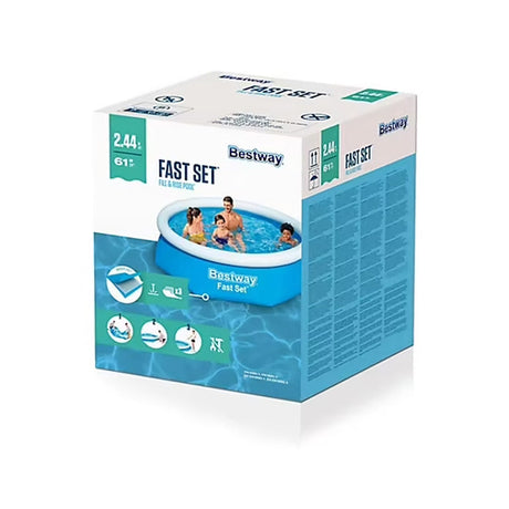 Piscine hors sol fast set - 244x61cm