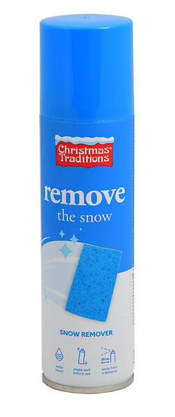 Bombe à nettoyer le spray neige artificielle 150ml