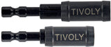 Tivoly   Porte-embout Impact aimanté pour vis longue et lourde