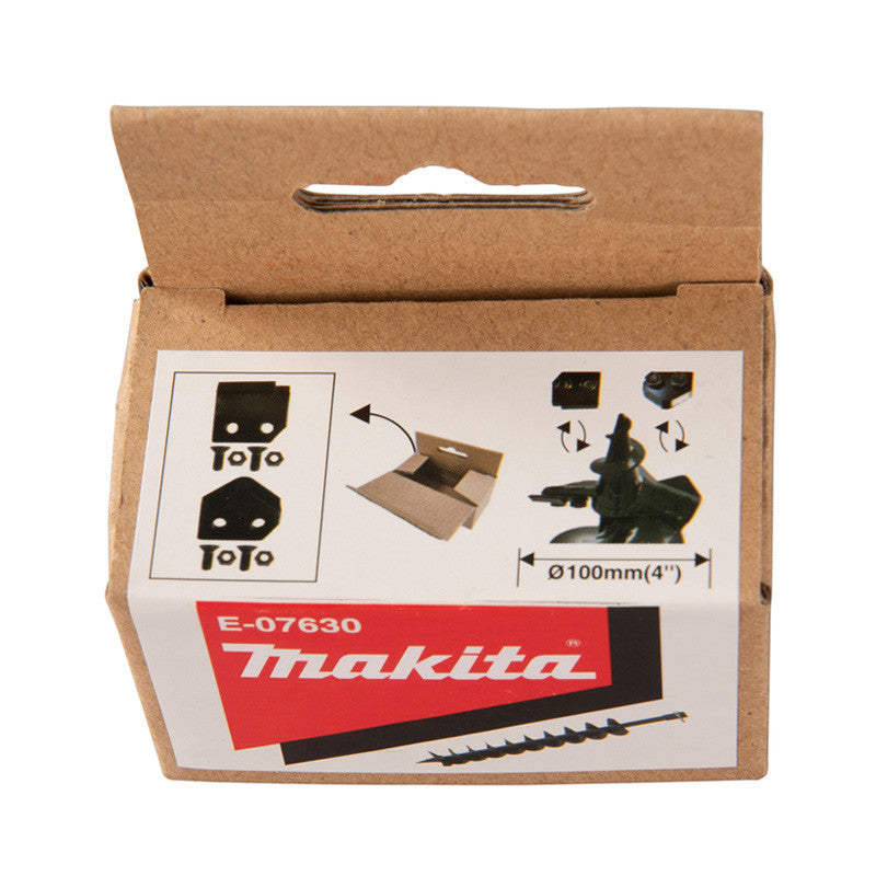 2 lames interchangeables pour tarière MAKITA E-07630 Ø100mm