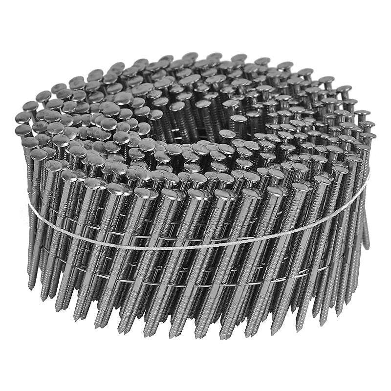 5400 Pointes en rouleau 65 x 2,5 mm 16° NORFIX bombés inox A4 annelées - NFX11288