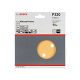 5 feuilles abrasives BOSCH Professional C470 Best for Wood and Paint pour ponceuses excentriques Ø 150mm - 6 trous