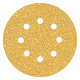50 disques abrasifs BOSCH pour ponceuse excentrique 8T Ø125mm