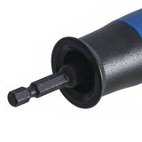 Renvoi d'angle  90°+ 6 embouts 25mm LEMAN 56007 - PH2, PZ1, PZ2, T15, T20, T25