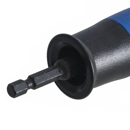 Renvoi d'angle  90°+ 6 embouts 25mm LEMAN 56007 - PH2, PZ1, PZ2, T15, T20, T25