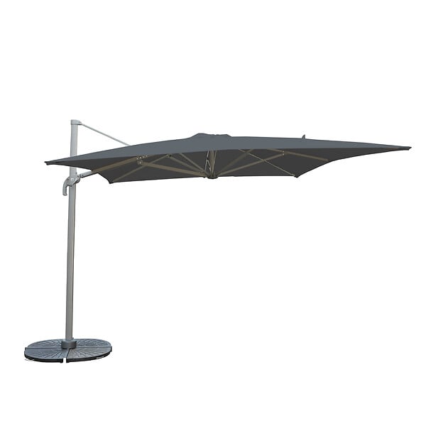 Parasol excentré - Gris anthracite - 4x3m