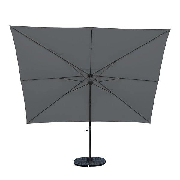 Parasol excentré - Gris anthracite - 4x3m