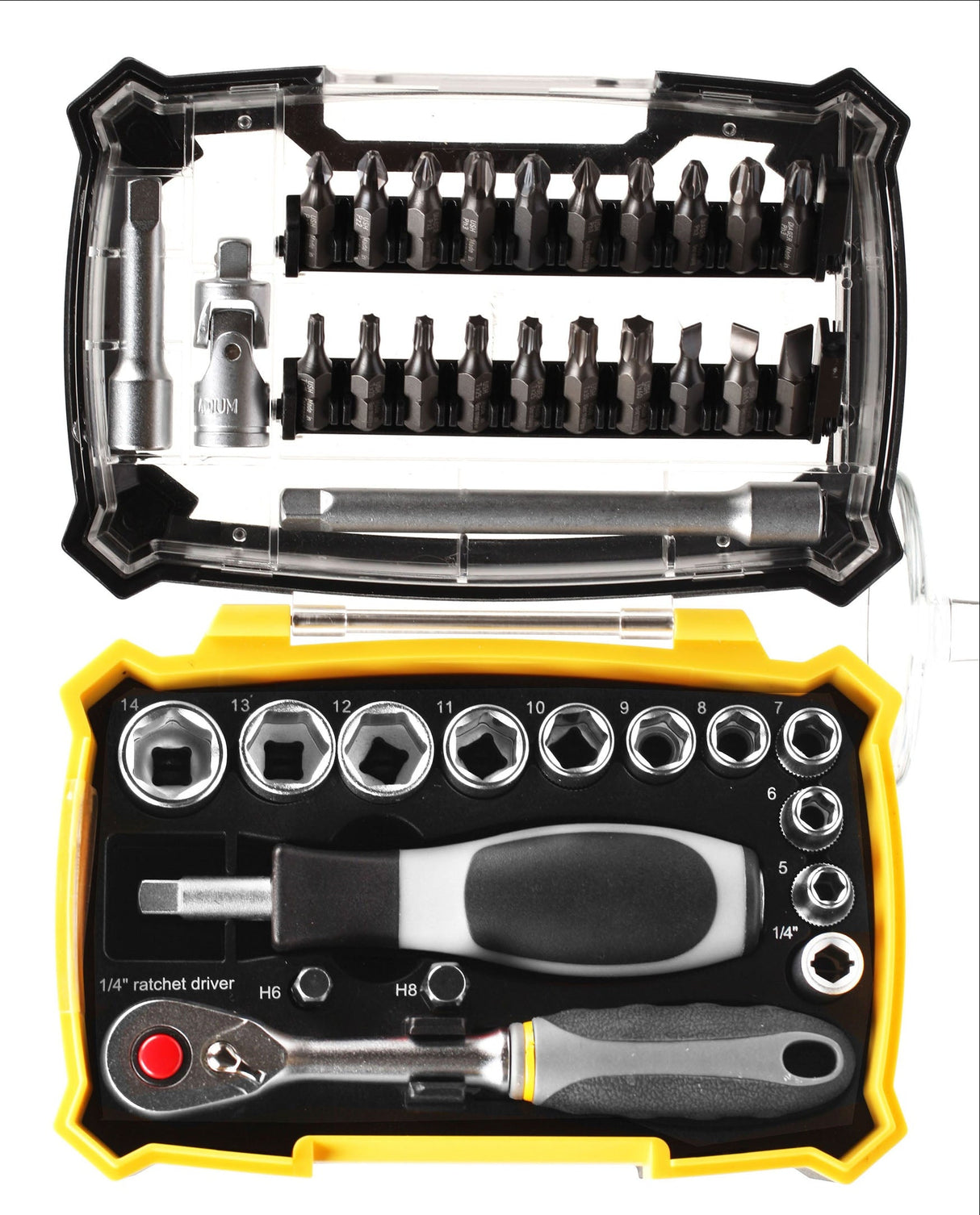 Coffret vissage - DIAGER  - 38pcs embouts 25mm + douilles