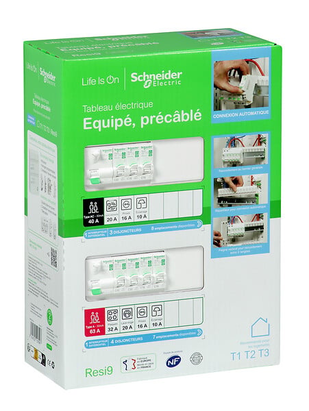 R9H213SE14N - Tableau Ã©lectrique prÃ© Ã©qui