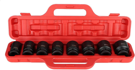 Jeu de 8 Douilles à Chocs 3/4 26 - 38 mm NEO TOOLS 12-115