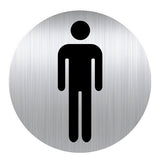 3321360009883 - Panneau TOILETTES HOMMES alumi