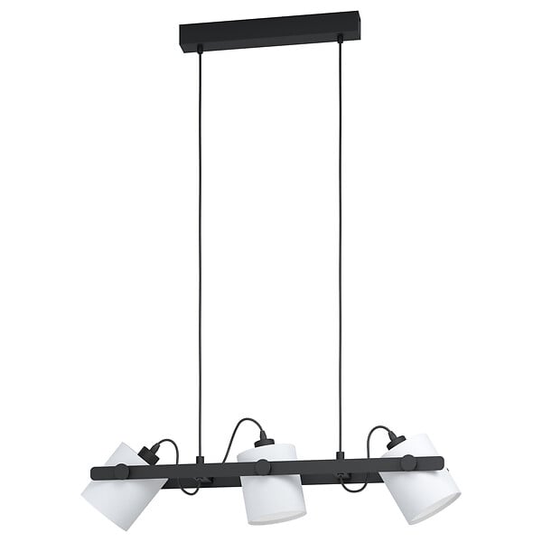 Suspension Hornwood - Noir et blanc - 28W