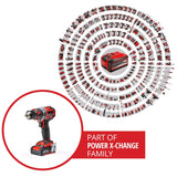 Perceuse à percussion TP-CD 18/50 Li-i Brushless Einhell 2 x 2Ah