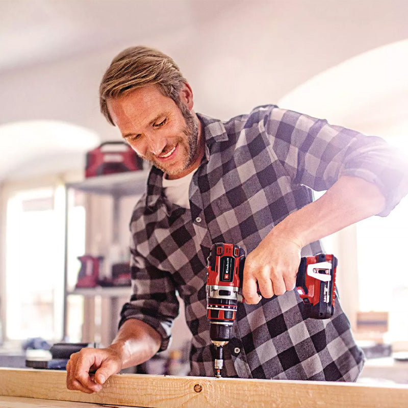 Perceuse à percussion TP-CD 18/50 Li-i Brushless Einhell 2 x 2Ah