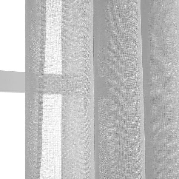 1103882 - Voilage - Effet coton - Gris -