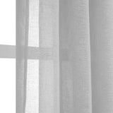 1103882 - Voilage - Effet coton - Gris -