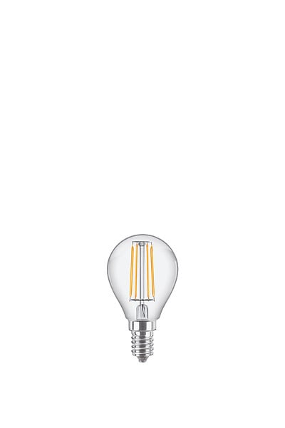 Ampoule E14 Sphérique - Filament - Blanc froid - Lot de 2 - 40W