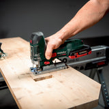 Scie sauteuse METABO "champignon" 130mm 18V ST 18 LT 130 BL - Pick+Mix (vendu sans batterie) coffret metaBOX
