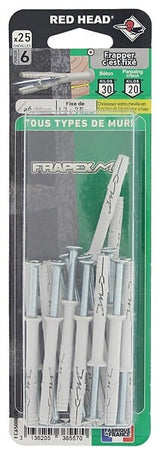 BSS3136205365570 - Blister de 25 chevilles Frapex