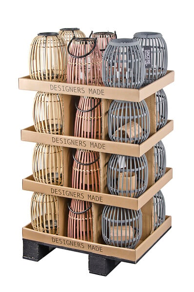 Lanterne - Bambou - H23cm
