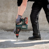 Marteau perfo burineur 3J 18V KH 18 LTX 28 BL Ø28mm Quick Pick+Mix METABO coffret metaBOX