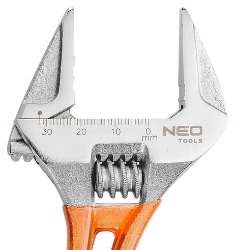 Clés à molette manche metal plastifié 0-32 mm NEO TOOLS