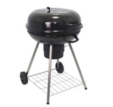 Barbecue Charbon sur Chariot Bicook – Grande Grille – Réglable en Hauteur – Idéal 8 Personnes