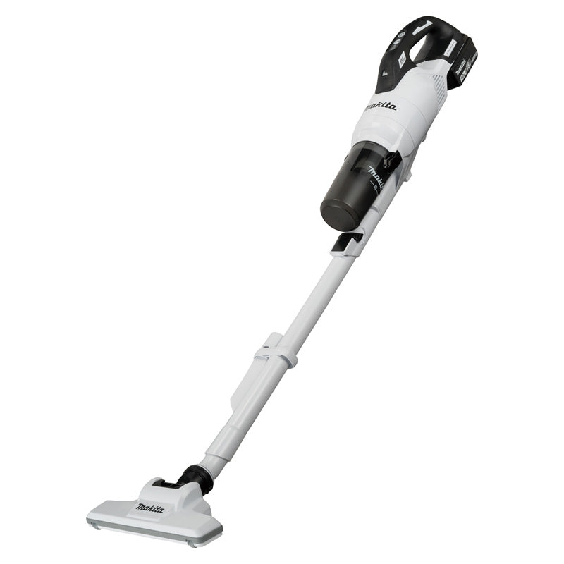 Aspirateur balai LXT blanc MAKITA DCL286FRFW 18 V Li-Ion - 3 Ah - 180 mbar