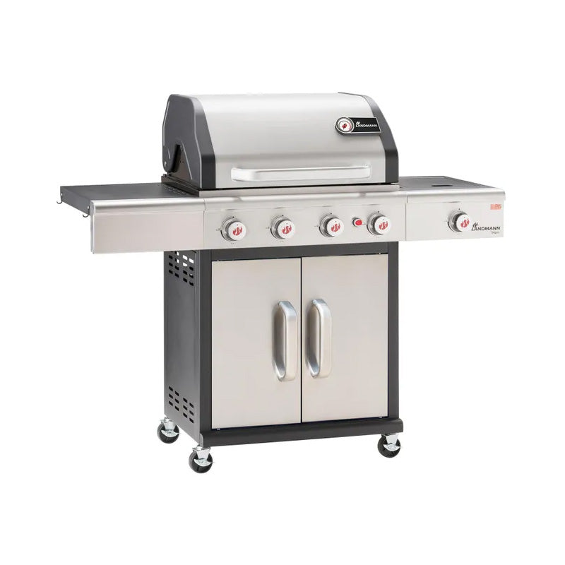 Barbecue au gaz Triton 4+1 Maxx inox, gris