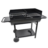 Barbecue demi tonneau à charbon 90 x 50 cm