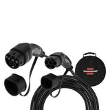 Câble de recharge EV type 2 - BRENNENSTUHL - 1384000030 - L.7m 22kW noir IP55