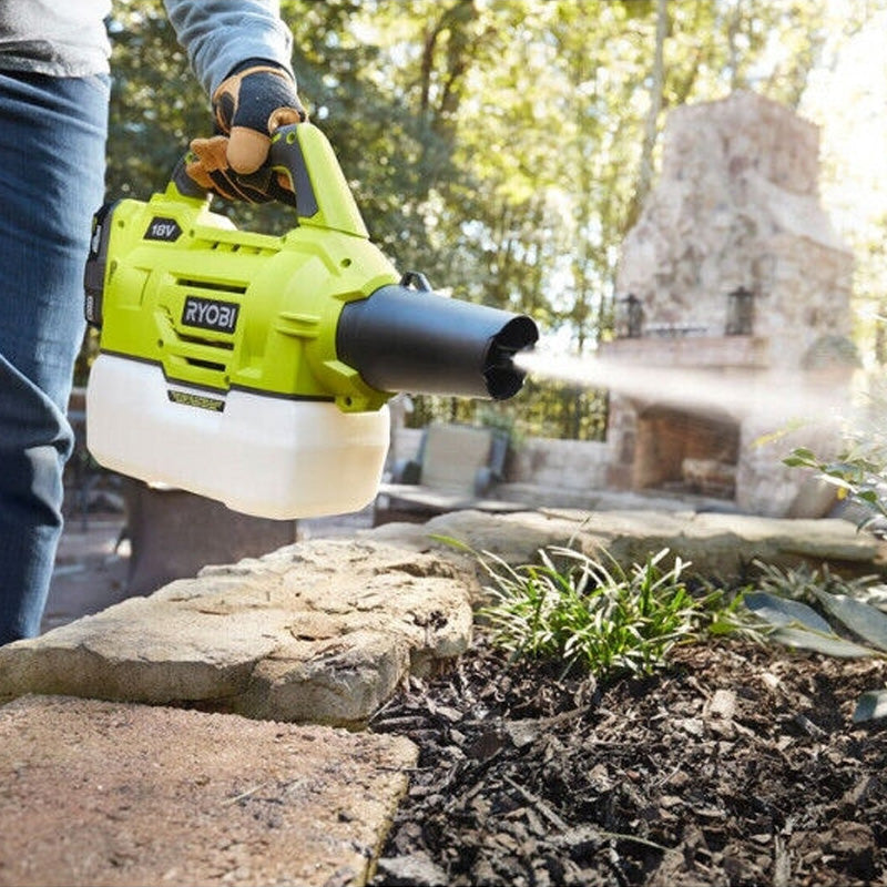 Brumisateur 18V - RYOBI RY18FGA-0 - distance max. pulvérisation : 4,5 m - réservoir 2 L - Machine nue