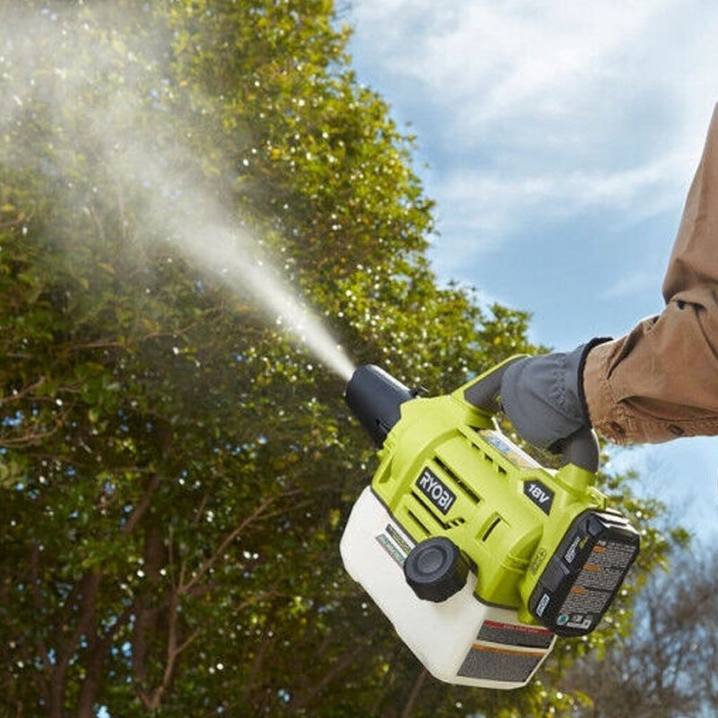 Brumisateur 18V - RYOBI RY18FGA-0 - distance max. pulvérisation : 4,5 m - réservoir 2 L - Machine nue