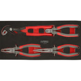 Composition d'outils 5 tiroirs pour servante, 187 pièces  - KS TOOLS - 714.0187