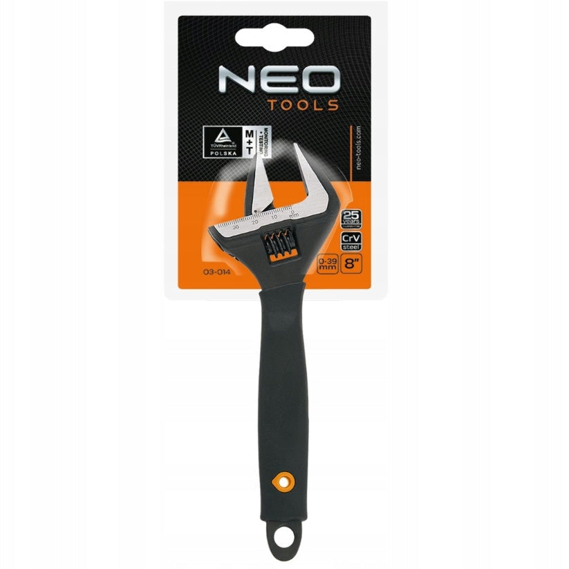 Clé réglable NEO TOOLS 200 mm 03-014