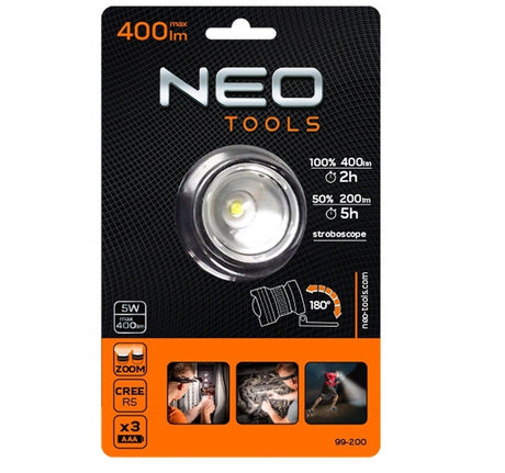 Lampe frontale à led NEO TOOLS 99-200