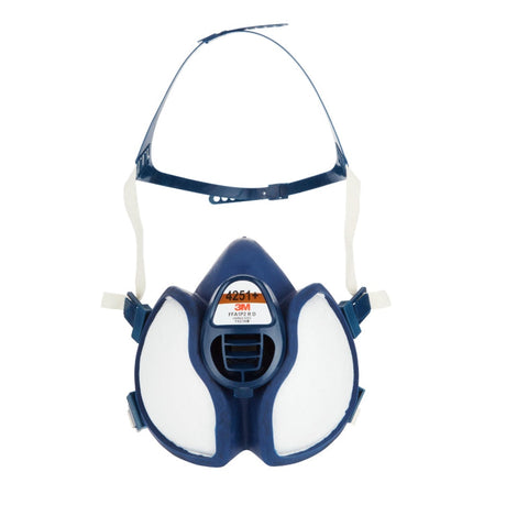 Demi masque 4251+ - Anti-Gaz et Vapeurs Organiques A1 - Anti-Poussières P2  A1-P2