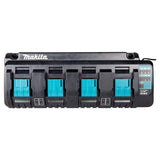 Chargeur 4 batteries MAKITA DC18SF 196426-3 Makstar Li-Ion 14,4 à 18 V