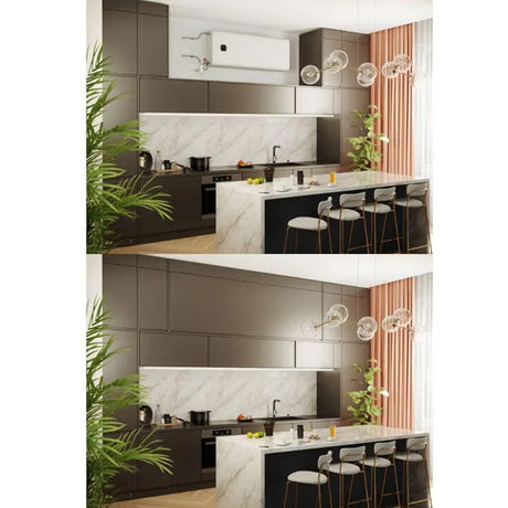 Chauffe-eau plat Toyako - Blanc - 80L