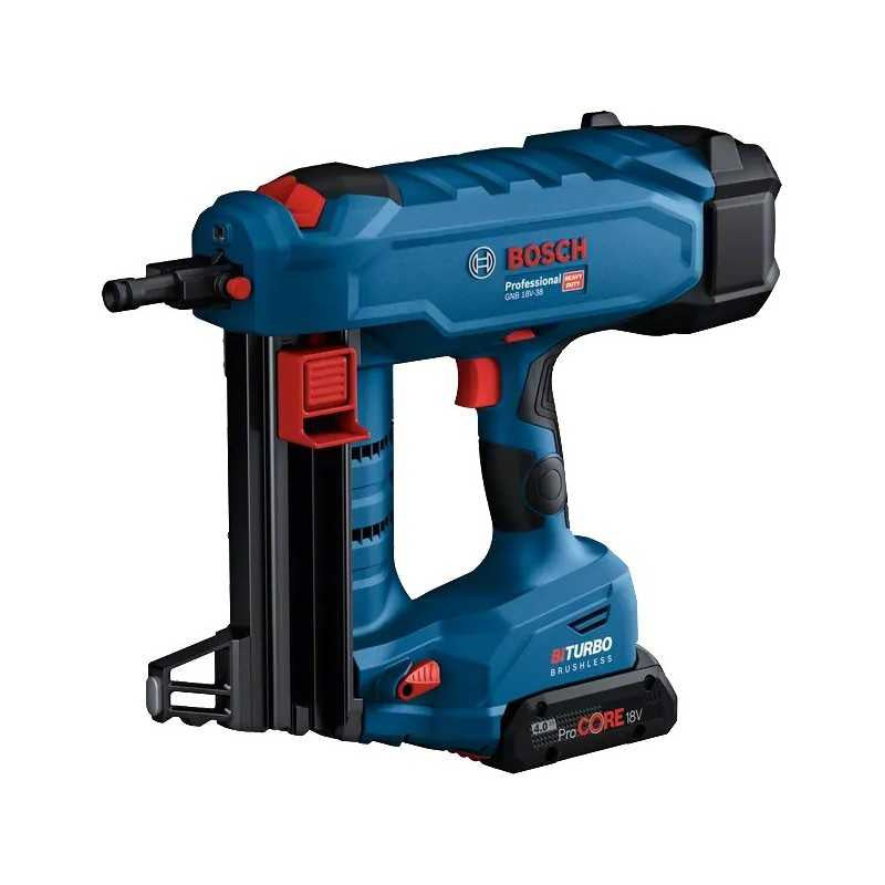 Cloueur à béton sans-fil BOSCH GNB 18V-38 - 0 601 9L7 001 Professional - Machine nue en L-BOXX