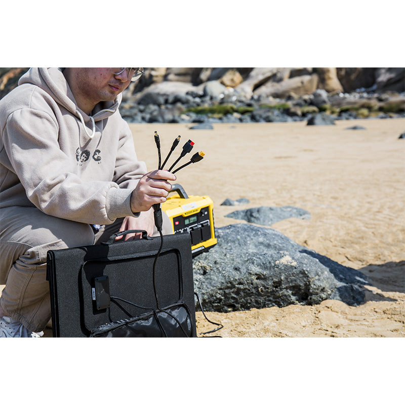 Panneau solaire portable pliable 120W W - TOGO POWER - Monocristallins - PC4120
