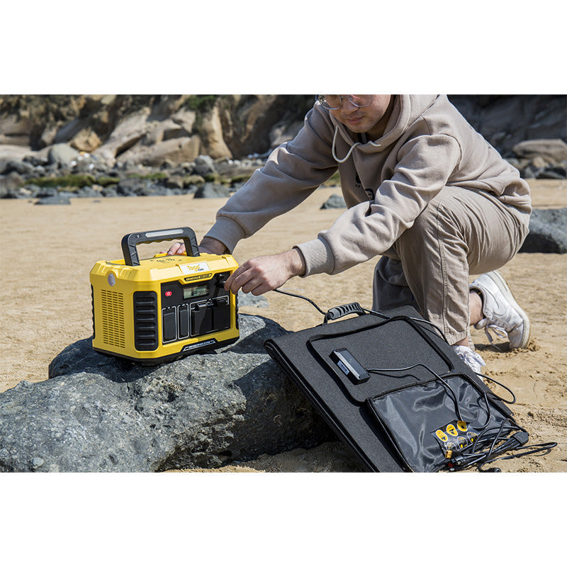 Panneau solaire portable pliable 120W W - TOGO POWER - Monocristallins - PC4120