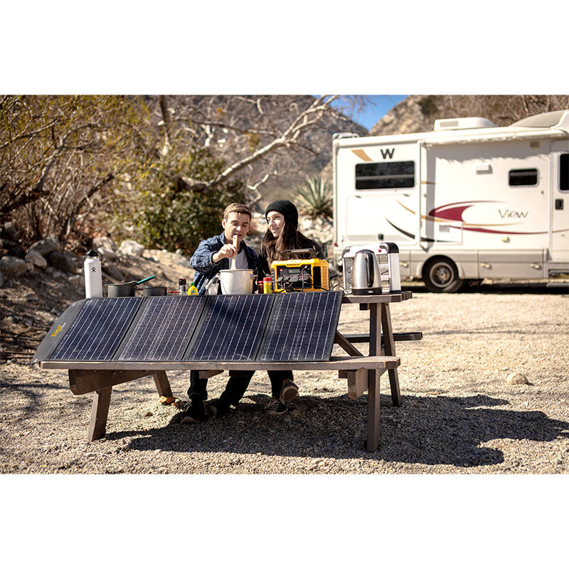 Panneau solaire portable pliable 120W W - TOGO POWER - Monocristallins - PC4120