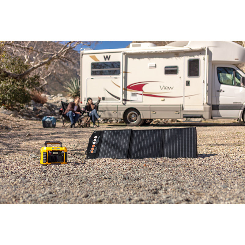 Panneau solaire portable pliable 120W W - TOGO POWER - Monocristallins - PC4120
