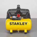 Compresseur 6L Silencieux 1HP coaxial sans huile - STANLEY FATMAX - DST100/8/6