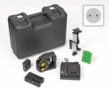 Laser lignes croisées et aplomb LAX 500 G, 12-V-System, 7-pcs (EU) STABILA 19984