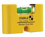 Niveaux à bulle Pocket Electric, 7 cm STABILA 18115
