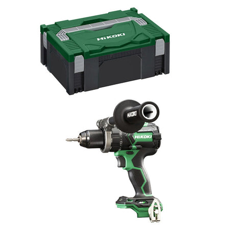 Perçeuse à percussion HIKOKI DV36DCW2Z - 155Nm - MultiVolt36V Brushless - RFC Gyro (vendu sans batterie) en HitCase II