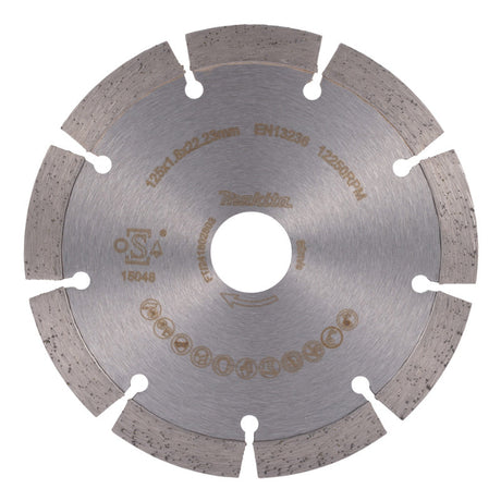 Disque à tronçonner diamanté pour béton MAKITA D-80086 MATAK 125mm